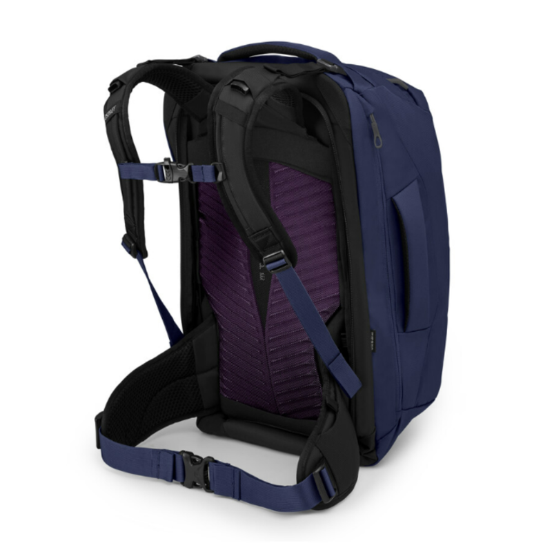 Osprey Women's Fairview 40 Travel Backpack in Winter Night Blue-2
